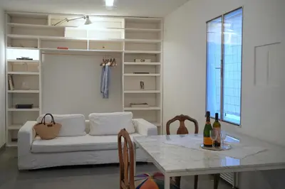 Area soggiorno di Arazzo Apartments