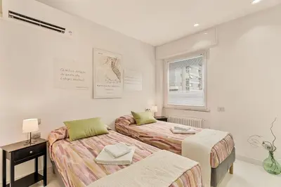Letto o letti in una camera di Via Veneto 333 Modern Apartment Free Parking
