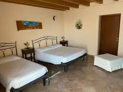 Letto o letti in una camera di Agriturismo Cascina Serzego