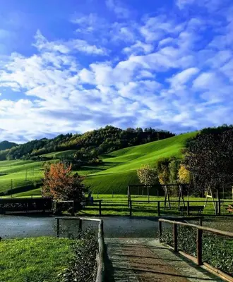 Paesaggio naturale nelle vicinanze dell'agriturismo