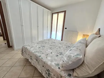 Letto o letti in una camera di La casa di Lino