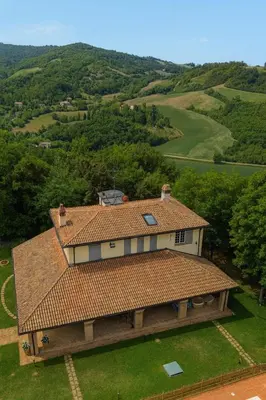 Paesaggio naturale nelle vicinanze del lodge