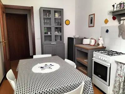 Cucina o angolo cottura di Gianlu Cosy Apartment with AC