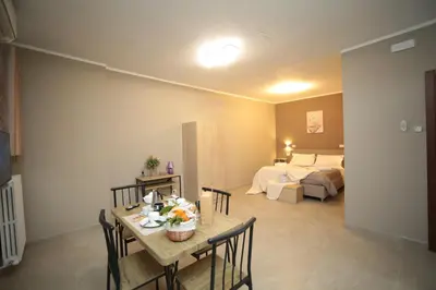 Letto o letti in una camera di Guest Holiday Gambara 1 e 2