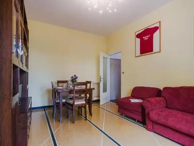Area soggiorno di Apartment Ghiba by Interhome