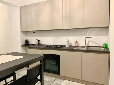 Cucina o angolo cottura di La casa del Carruggio