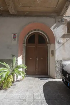 Facciata o entrata di La Mansarda del Borgo