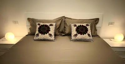 Letto o letti in una camera di Apartment near the Ferrari Museum, Wi-Fi, fully equipped kitchen, Free street parking