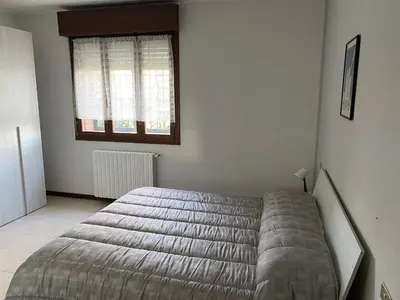 Letto o letti in una camera di Appartamento indipendente Maranello vicino Ferrari