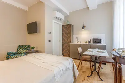 Letto o letti in una camera di Dimora d'Autore - Timeless Elegance in Modena