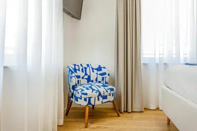 Letto o letti in una camera di Dimora d'autore - L'arte di Vivere Modena