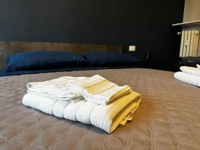 Letto o letti in una camera di Dream House