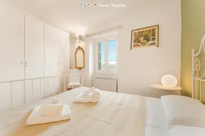 Letto o letti in una camera di Corte del Poeta, TerreMarine