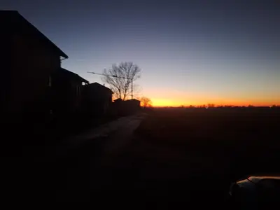 Alba o tramonto visti dall'interno della casa vacanze o dai dintorni