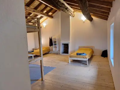 Letto o letti in una camera di Le Case del Campus