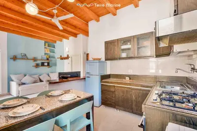 Cucina o angolo cottura di Timeless, Terre Marine