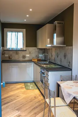 Cucina o angolo cottura di I Gelsi di San Bernardino Apartment