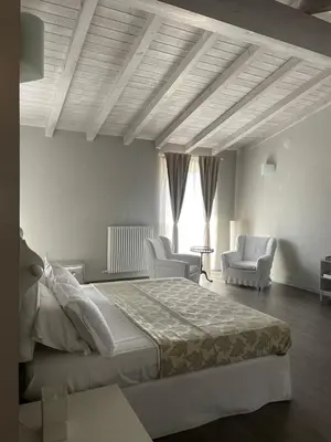 Letto o letti in una camera di Locanda In Calvignano