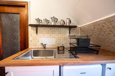 Cucina o angolo cottura di 322 - Creuza de Ma' - Relax e Terrazza con vista sul mare di Moneglia