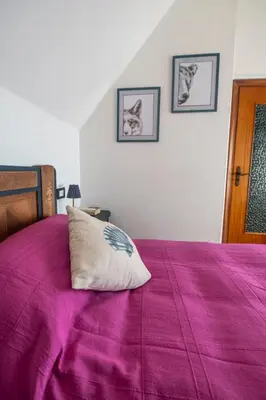 Letto o letti in una camera di 322 - Creuza de Ma' - Relax e Terrazza con vista sul mare di Moneglia