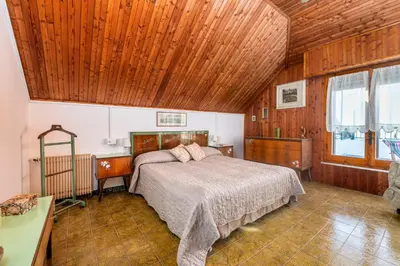 Letto o letti in una camera di 322 - Creuza de Ma' - Relax e Terrazza con vista sul mare di Moneglia