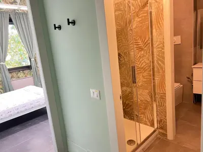 Bagno di The Central Rock Inn camere con bagno privato