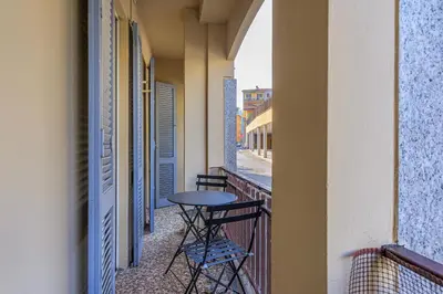 Balcone o terrazza di Relax Space Pavia
