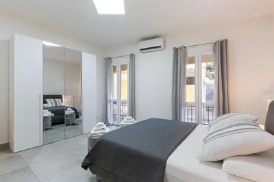 Letto o letti in una camera di Relax Space Pavia