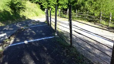 Paesaggio naturale nelle vicinanze del bed & breakfast