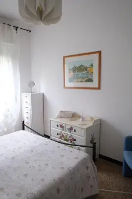 Letto o letti in una camera di Una Casetta nel Golfo by PortofinoVacanze