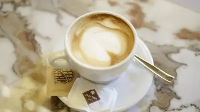Set per la preparazione di tè e caffè presso Locanda del lupo