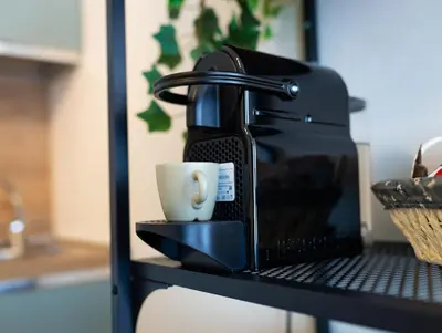 Set per la preparazione di tè e caffè presso Vrenozi 155 Appartamento centrale a due passi dall ospedale