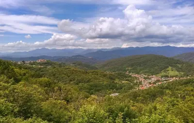 Paesaggio naturale nelle vicinanze dell'appartamento