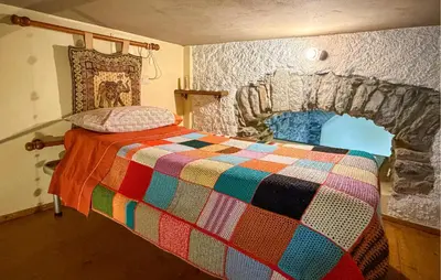 Letto o letti in una camera di 2 Bedroom Lovely Apartment In Valdipino