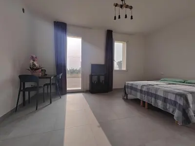 Letto o letti in una camera di Agriturismo Pentafora