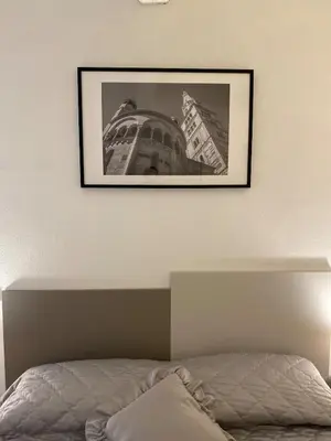 Letto o letti in una camera di Ganaceto54