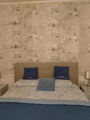 Letto o letti in una camera di B&B Oasi di pace