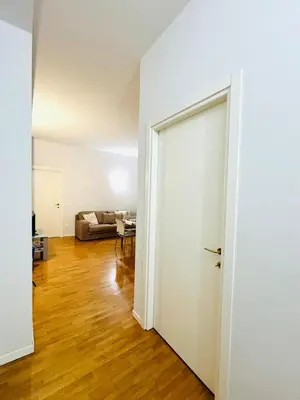Letto o letti in una camera di Appartamento Crema centro
