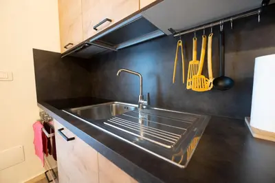Cucina o angolo cottura di 323 - Sweet Home, nel centro di Sestri Levante 300Metri dal Mare