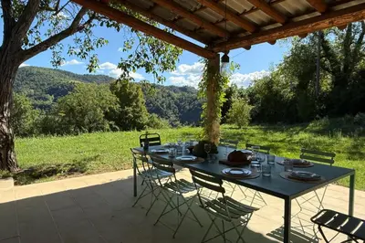 Paesaggio naturale nelle vicinanze della casa vacanze