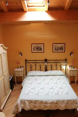 Letto o letti in una camera di Il Timone Lerta