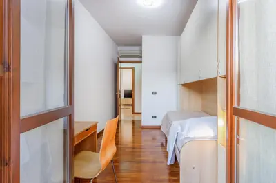 Letto o letti in una camera di Parking & Free WiFi - Functional apartment