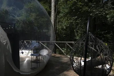 Planimetria di La Luna sul Bosco Bubble Rooms