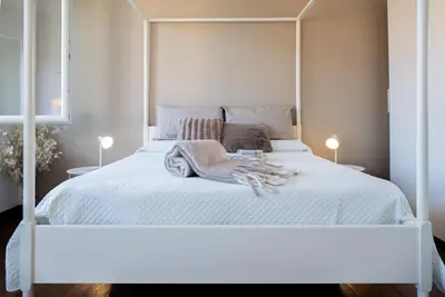 Letto o letti in una camera di Liberty elegance and design Liberty 91