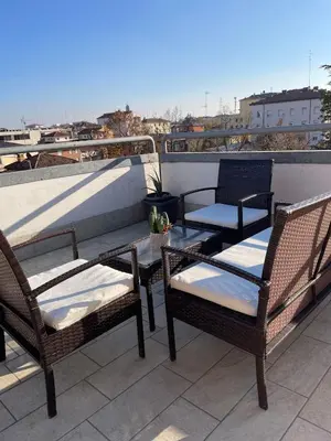 Balcone o terrazza di Penthouse near the historic center