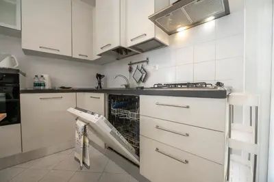 Cucina o angolo cottura di 324 - Casa Brezza Marina, 10 Minuti a piedi dalla spiaggia e dal mare di Riva Trigoso