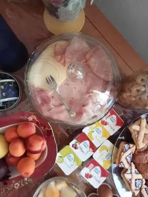Cibo presso il bed & breakfast o nelle vicinanze