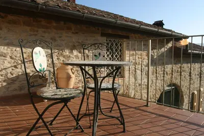 Balcone o terrazza di SacreTerre B&B e Agriturismo
