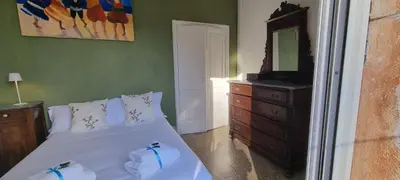 Letto o letti in una camera di Ca de Franchi
