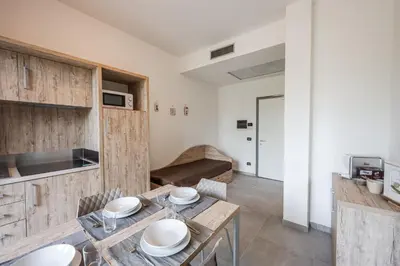 Cucina o angolo cottura di Residence La Luma